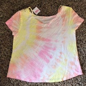 NWT Youth Girls Size 10 shirt from Justice.